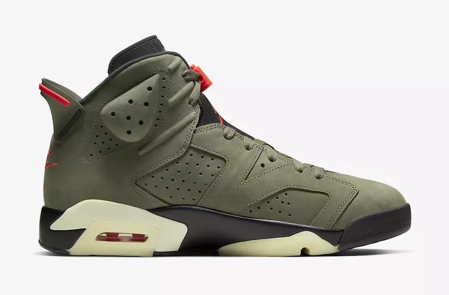 Travis Scott Air Jordan 6 CN1084-200 2019 Шығарылым күні