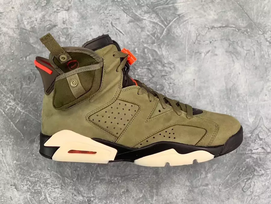 Travis Scott Air Jordan 6 2019 Чыгарылган датасы CN1084-200