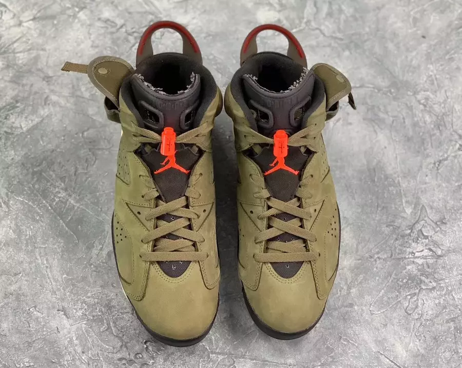 Travis Scott Air Jordan 6 2019 Шығарылым күні CN1084-200