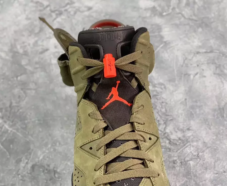 Travis Scott Air Jordan 6 2019 Data e Publikimit CN1084-200