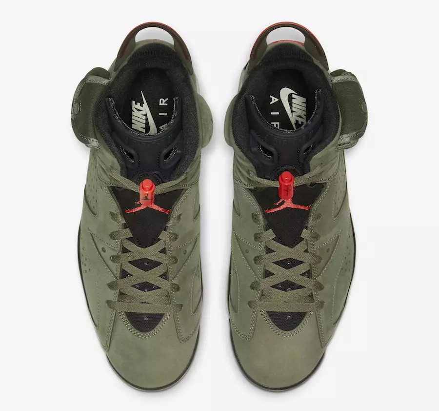 Travis Scott Air Jordan 6 CN1084-200 2019 Шығарылым күні