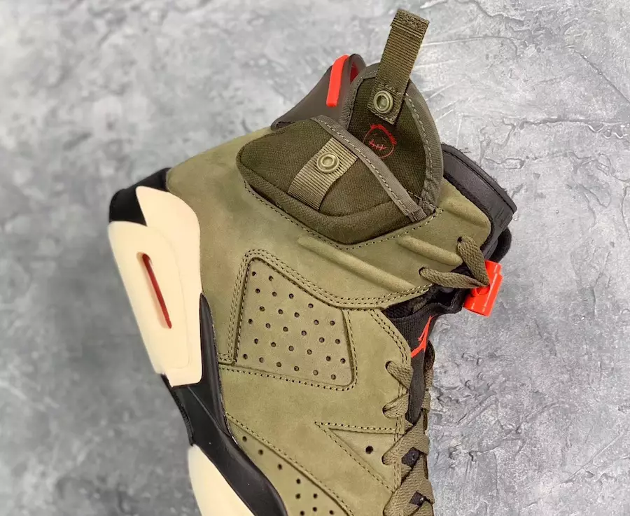 Travis Scott Air Jordan 6 2019 Útgáfudagur CN1084-200