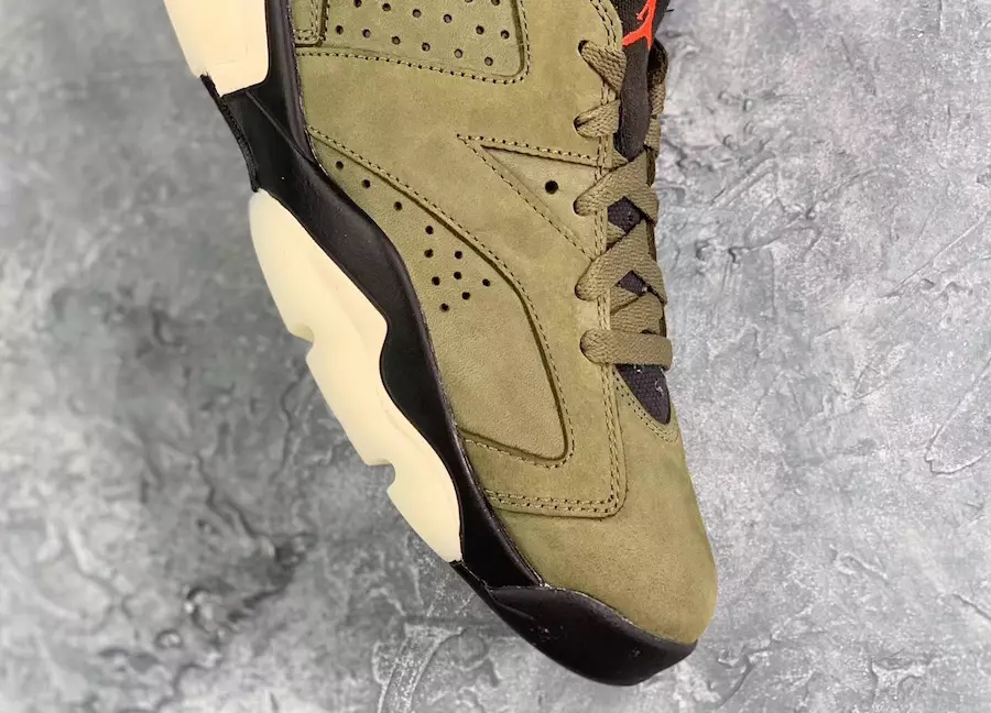 Travis Scott Air Jordan 6 2019 Data e Publikimit CN1084-200