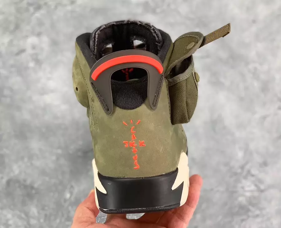 Travis Scott Air Jordan 6 2019 Dáta Eisiúna CN1084-200