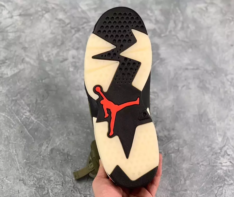 Travis Scott Air Jordan 6 2019 Chiqish sanasi CN1084-200