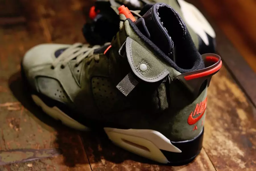 Travis Scott Air Jordan 6 CN1084-200 2019 Թողարկման ամսաթիվ