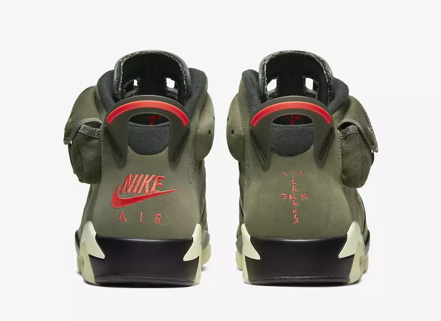 Travis Scott Air Jordan 6 CN1084-200 2019 Tanggal Rilis