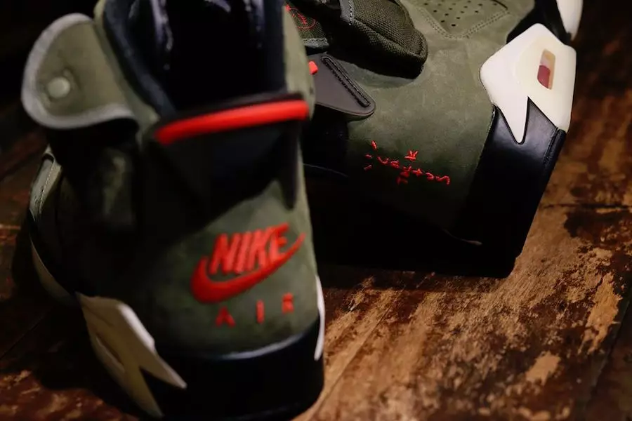 Travis Scott Air Jordan 6 CN1084-200 2019 Թողարկման ամսաթիվ