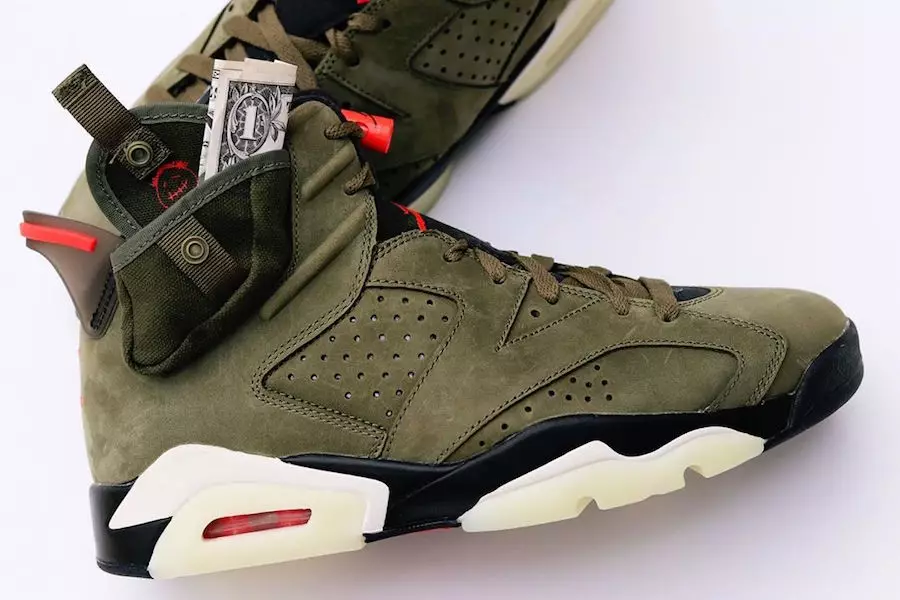 Travis Scott Air Jordan 6 CN1084-200 Date de sortie 2019