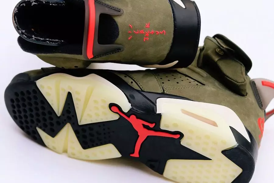 Travis Scott Air Jordan 6 CN1084-200 Date de sortie 2019