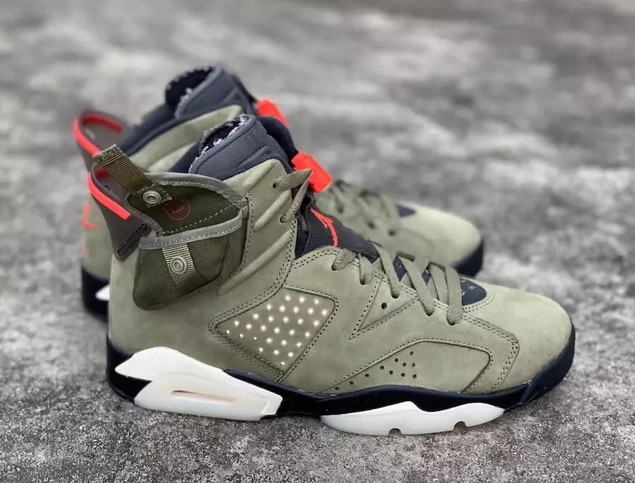 Travis Scott Air Jordan 6 3M Glow in the Dark CN1084-200 発売日