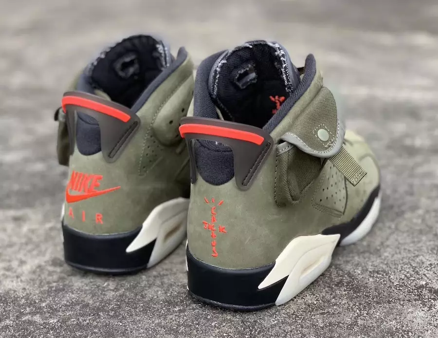 Travis Scott Air Jordan 6 3M Glow in the Dark CN1084-200 Data de lançamento