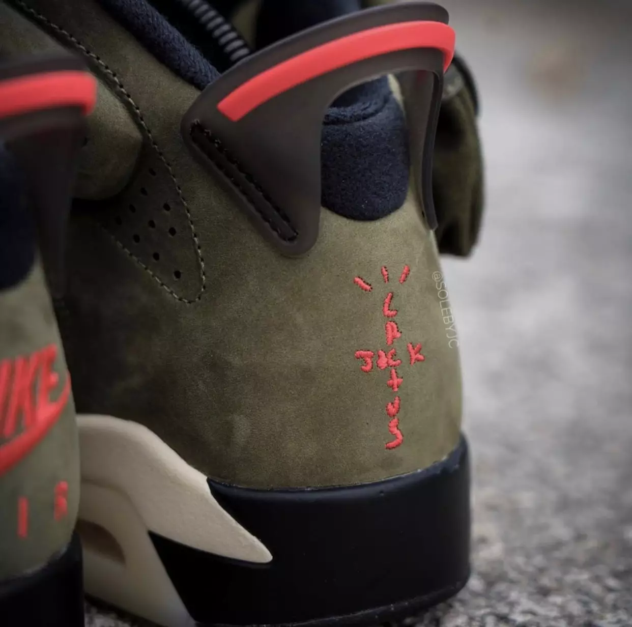 Travis Scott Air Jordan 6 CN1084-200 Date de sortie 2019