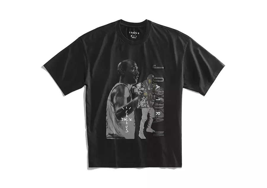 Travis Scott T-Shirt Air Jordan Noir