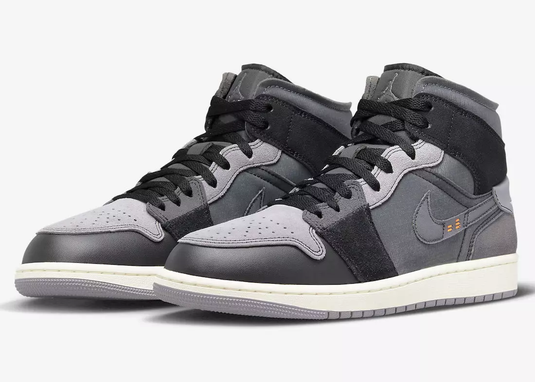 Fotos oficiais do Air Jordan 1 Craft Mid