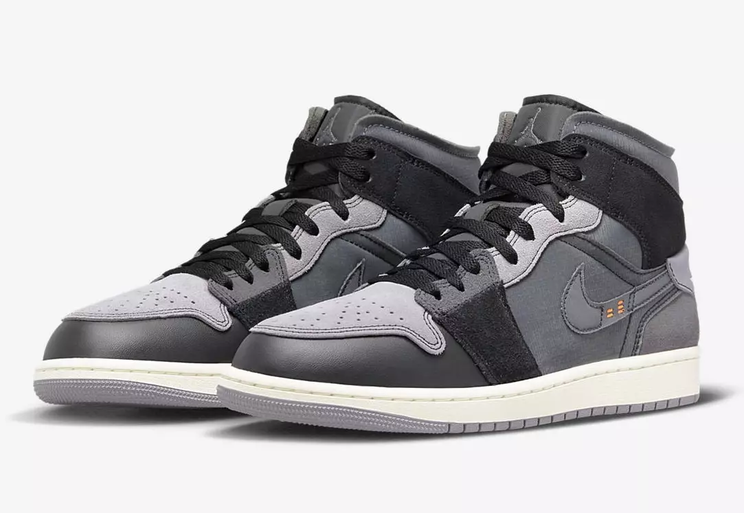 Air Jordan 1 Mid Inside Out Black DM9652-001 Data de llançament