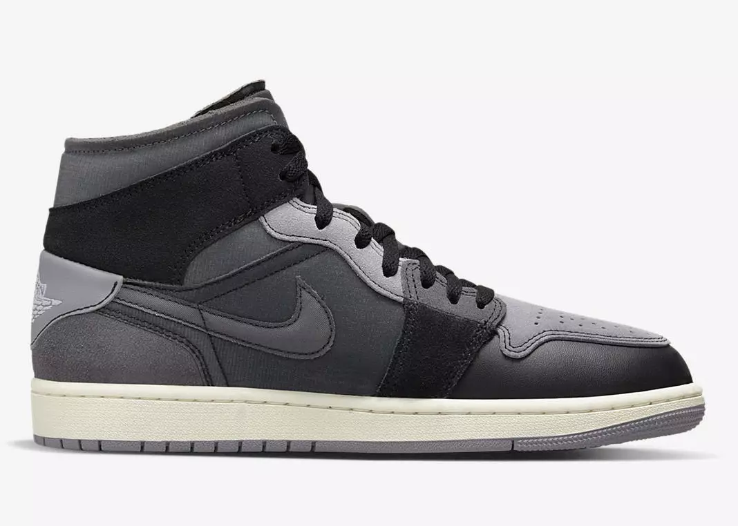 Air Jordan 1 Mid Inside Out Black DM9652-001 Datum izdavanja