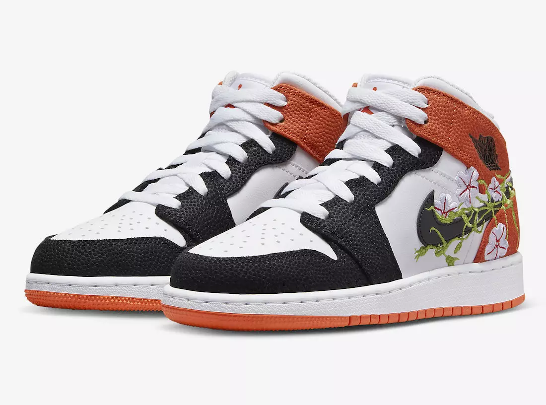 تاريخ الإصدار Air Jordan 1 Mid GS DQ8390-100