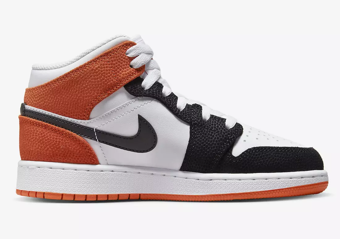 تاريخ الإصدار Air Jordan 1 Mid GS DQ8390-100