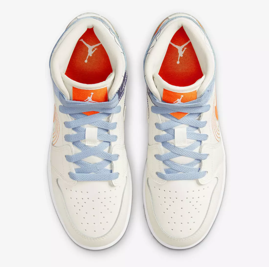 Air Jordan 1 Mid Stitch DX2462-100 Releasedatum