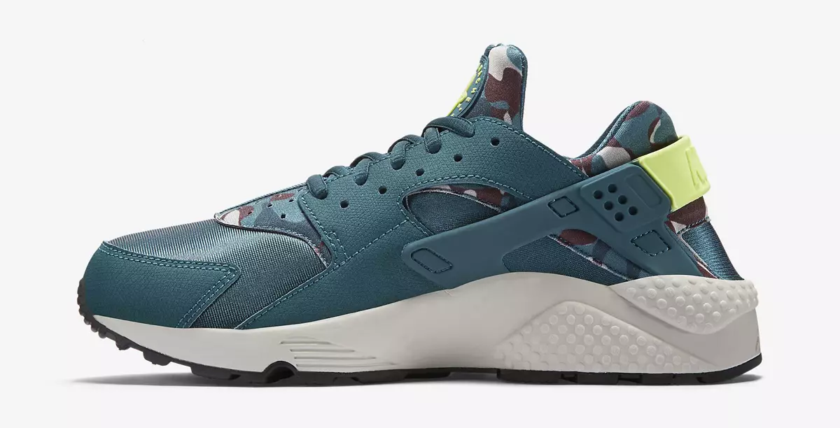 Nike Dames Huarache Camo Teal