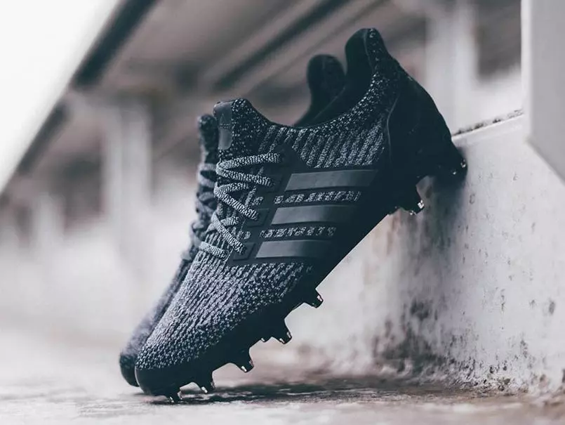 Adidas Ultra Boost Triple Black Cleat