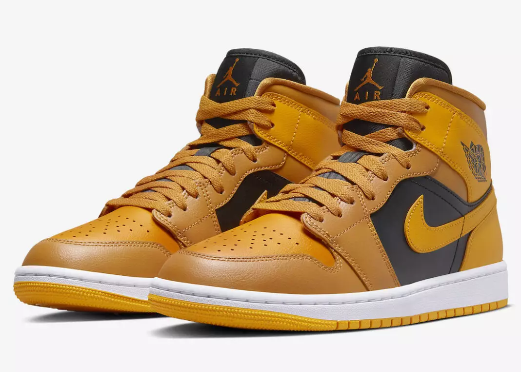 „Air Jordan 1 Mid University Gold BQ6472-700“ išleidimo data