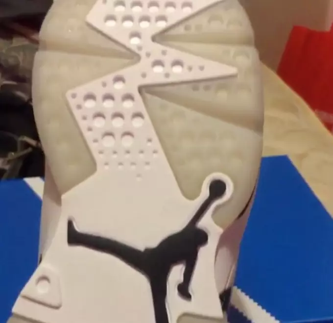 Air Jordan 6 Retro Bajo Oreo Jordan Marca Clásico