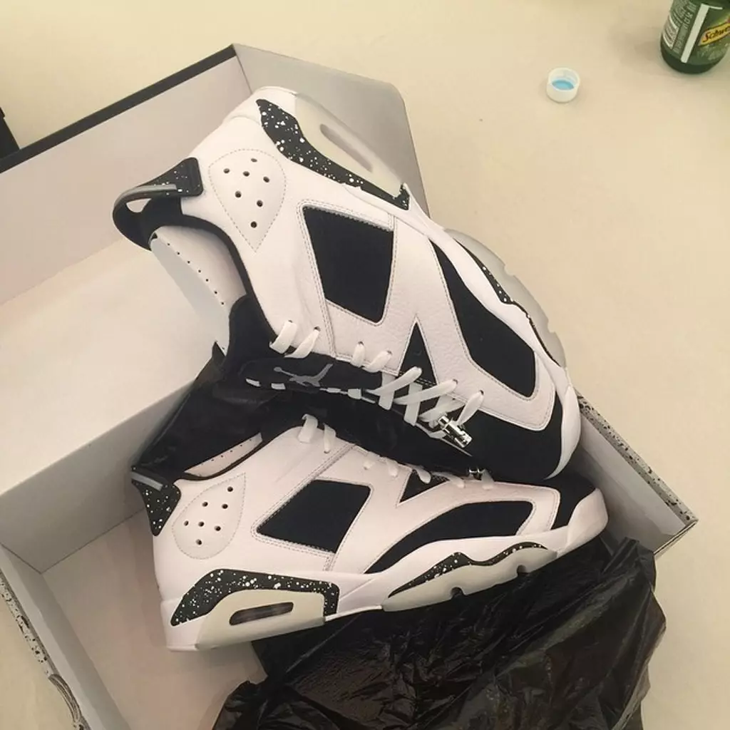 Air Jordan 6 Íseal Oreo