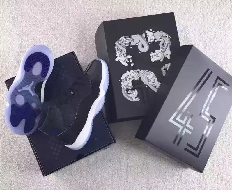 Empaquetado de las Air Jordan 11 de Space Jam