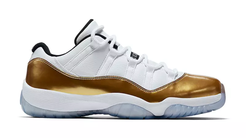 Releasedatum för Air Jordan 11 Low Gold Medal