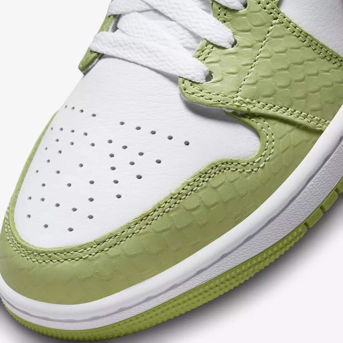 Air Jordan 1 Mid SE Green Python Snakeskin DV2959-113 Tanggal Rilis