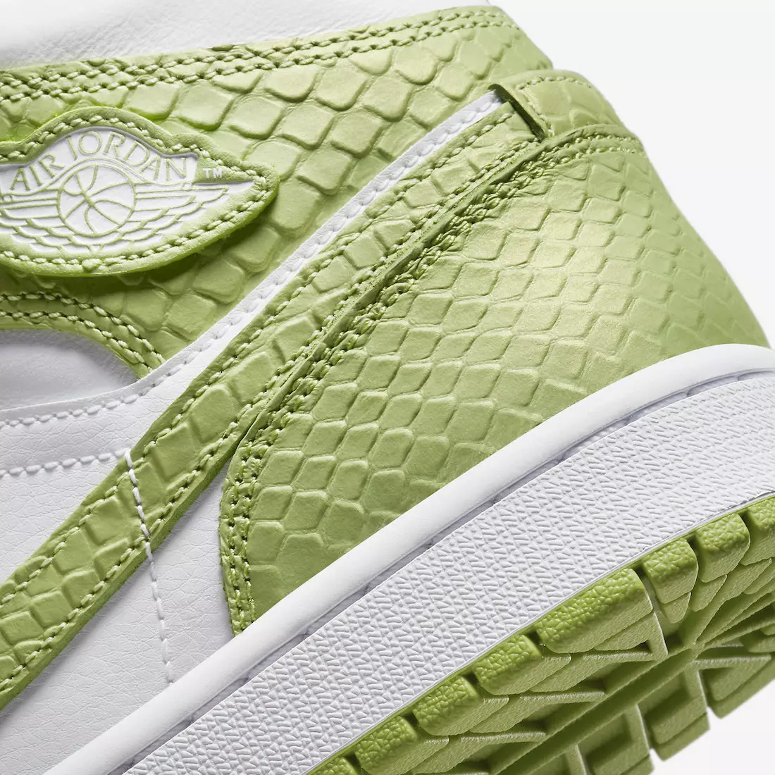 Air Jordan 1 Mid SE Green Python Snakeskin DV2959-113 Шығарылым күні