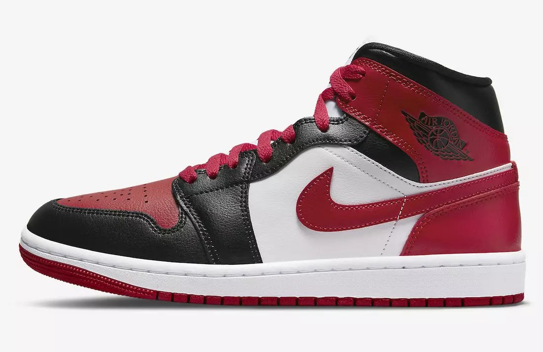 Air Jordan 1 Mid Bred Toe BQ6472-079 Data e Publikimit