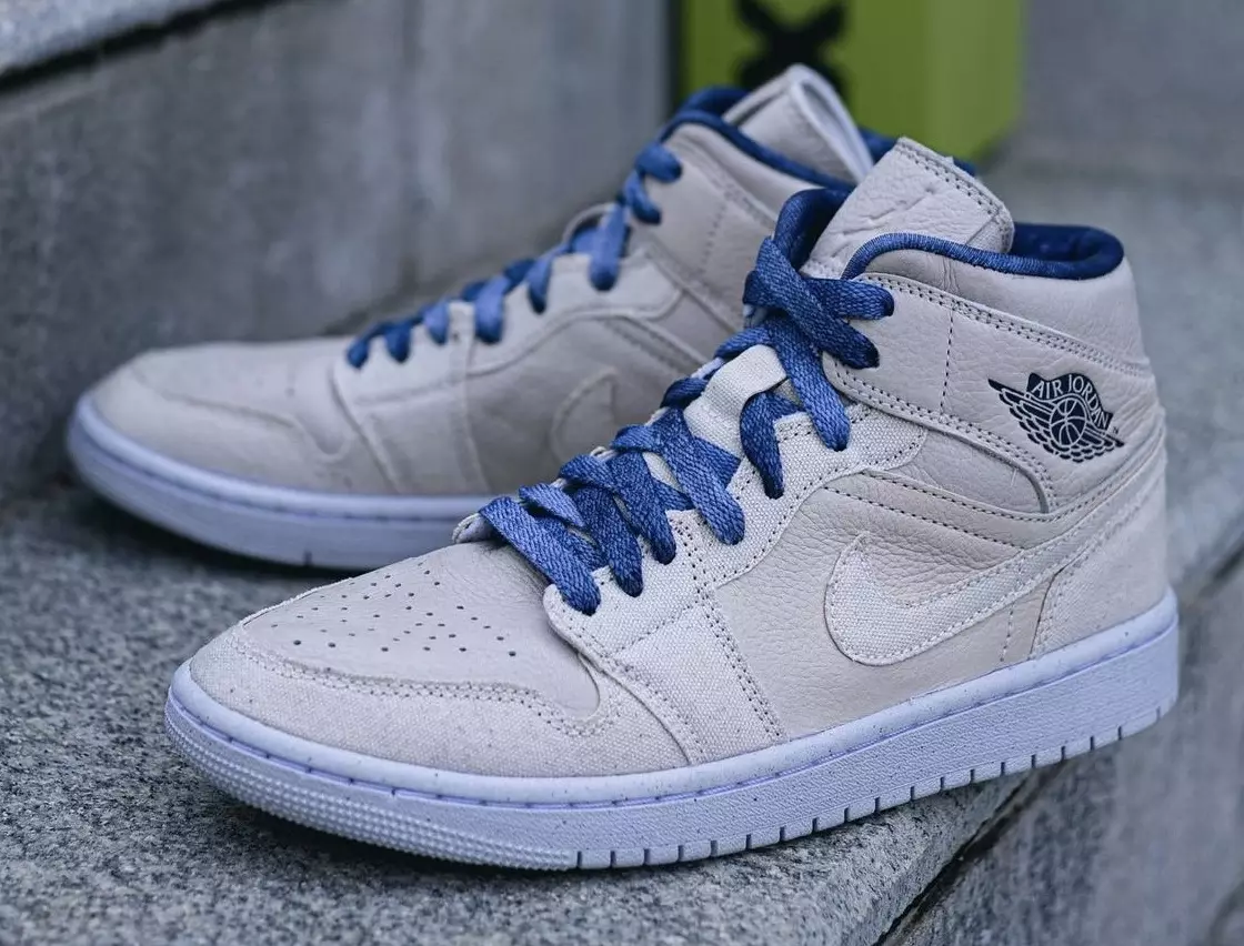 Air Jordan 1 Mid Sanddrift Midnight Navy WMNS DM9126-104 ဖြန့်ချိသည့်ရက်စွဲ