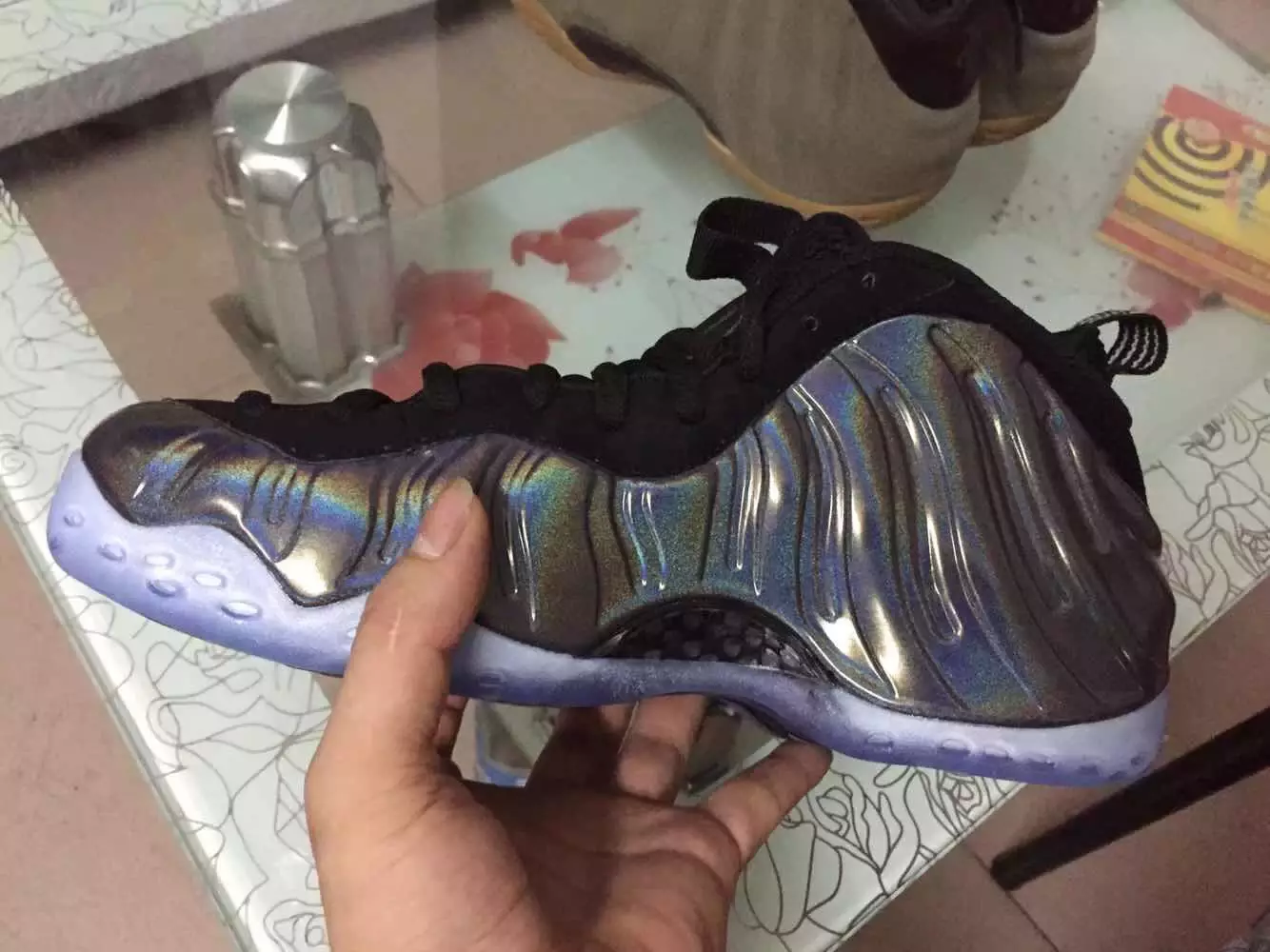 Gologramma Nike Air Foamposite One 2015