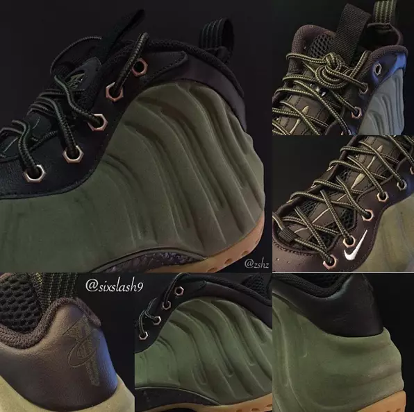 Nike Air Foamposite One PRM Oliva