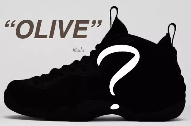 Nike Air Foamposite One Oliwkowy