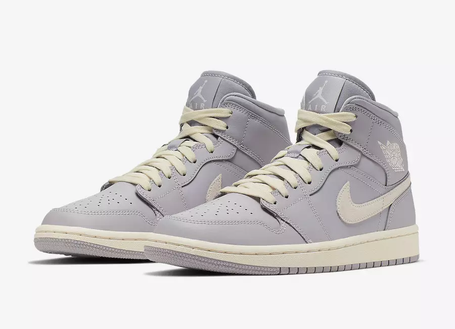 Air Jordan 1 Mid Grey Light Bone CD7240-002 Թողարկման ամսաթիվ