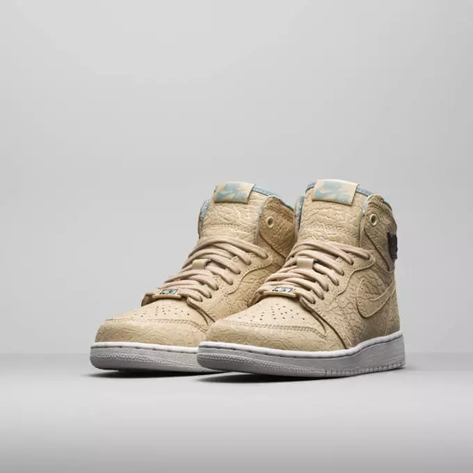 Air Jordan 1 для девочек Sand Dune (2)