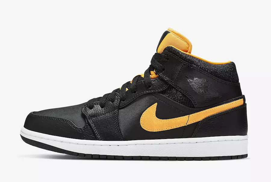 Air Jordan 1 Mid Black University Gold CI9352-001 Megjelenés dátuma