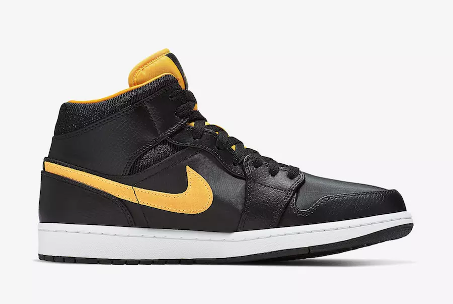 Air Jordan 1 Mid Black University Gold CI9352-001 Թողարկման ամսաթիվ