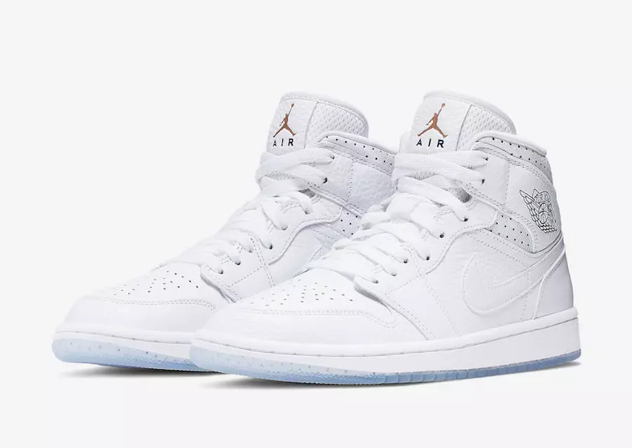 Air Jordan 1 Mid Nos Verschillen Nous Unisent CI9100-100 Releasedatum