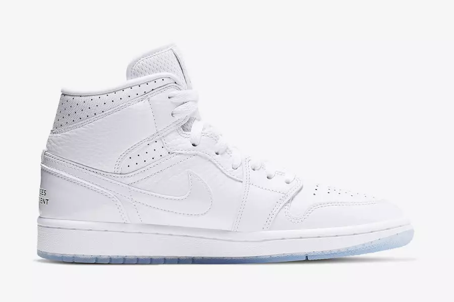 Air Jordan 1 Mid Nos Difríochtaí Nous Unissent CI9100-100 Dáta Eisiúna