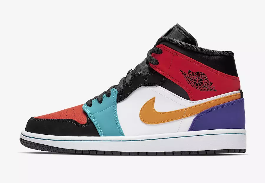 Air Jordan 1 Mid Bred Multi-Color 554724-125 Дата выпуска