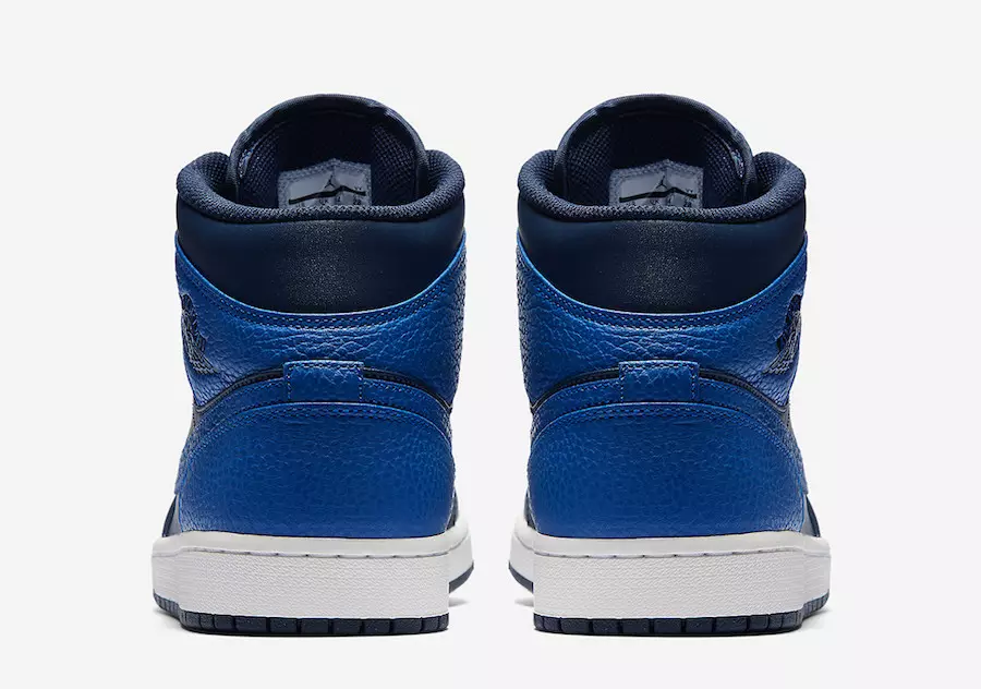 Air Jordan 1 Mid Obsidian Royal 554724-412