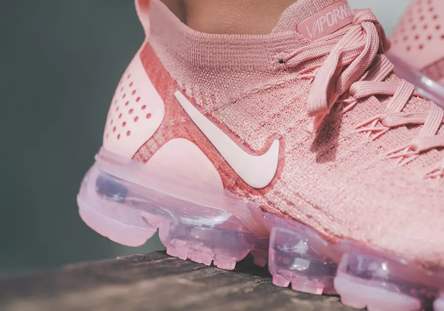 Nike Air VaporMax Rdzawy Różowy 942843-600