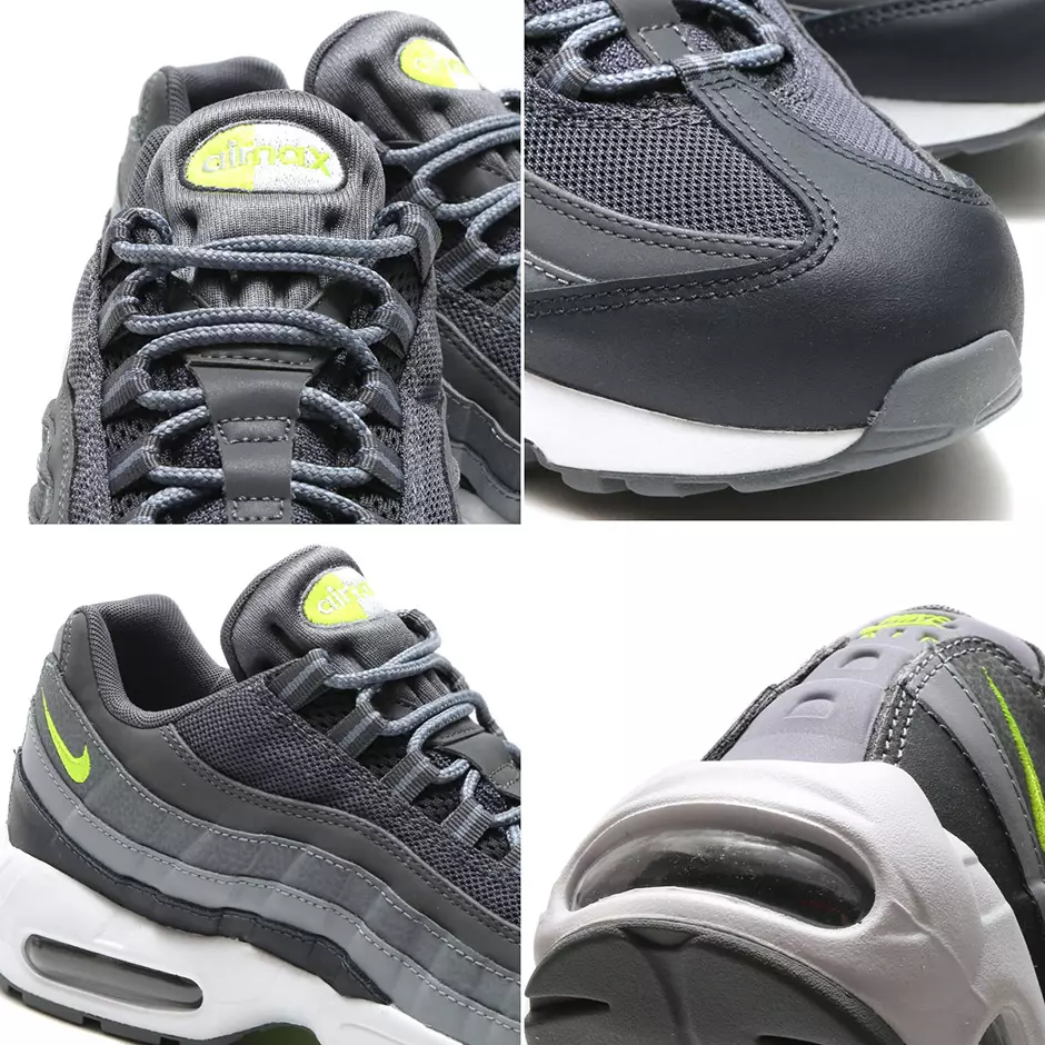 Nike Air Max 95 אפור כהה וולט 749766-019