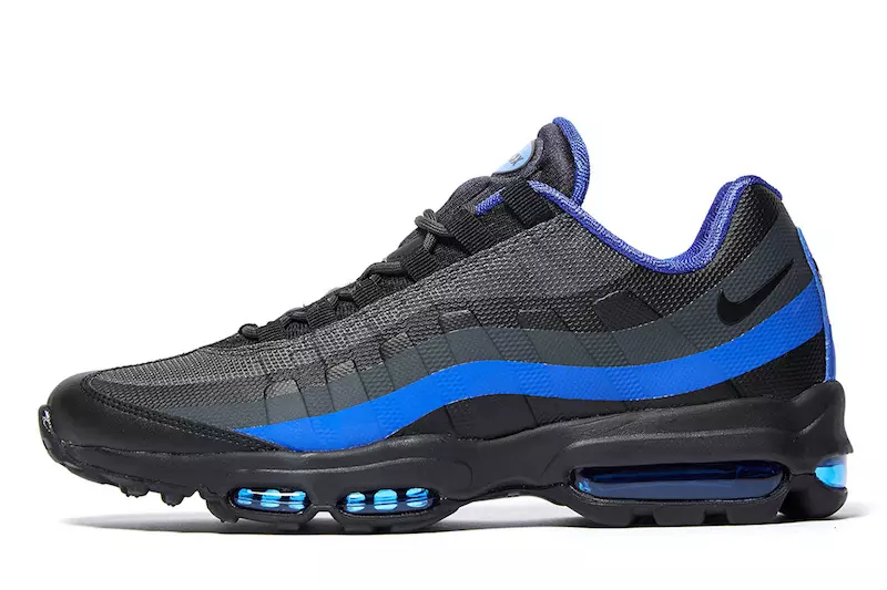 Nike Air Max 95 Ultra Essential Svart Blå Grå