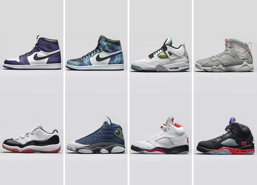 Air Jordan Summer 2020 Lineup ဖြန့်ချိသည့်ရက်စွဲများ